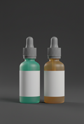 Artisanal E-Liquid Duo Glass Bottles