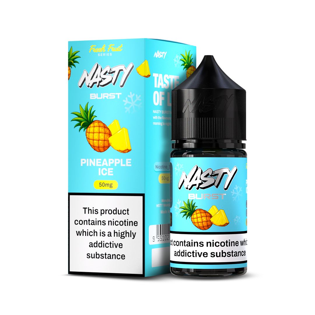 Nasty Burst Blue Razz Ice Salt Nicotine