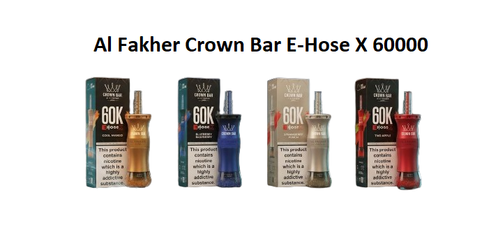 Al Fakher Crown Bar E-Hose X 60000