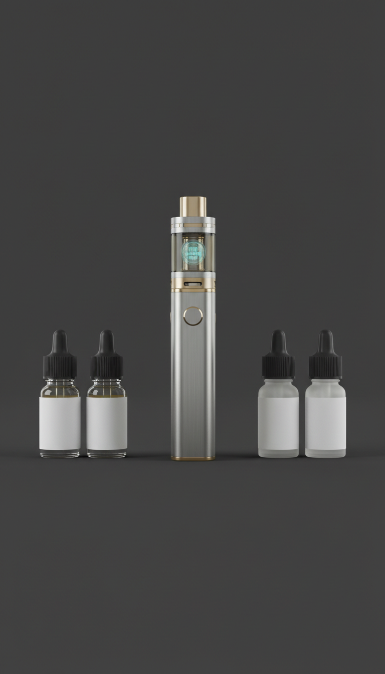 Brushed Metal Mod With Adjustable Wattage